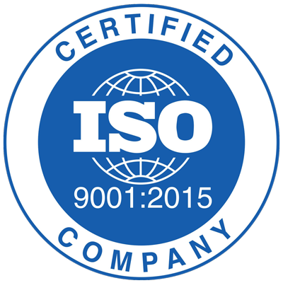 ISO 90001 Certified